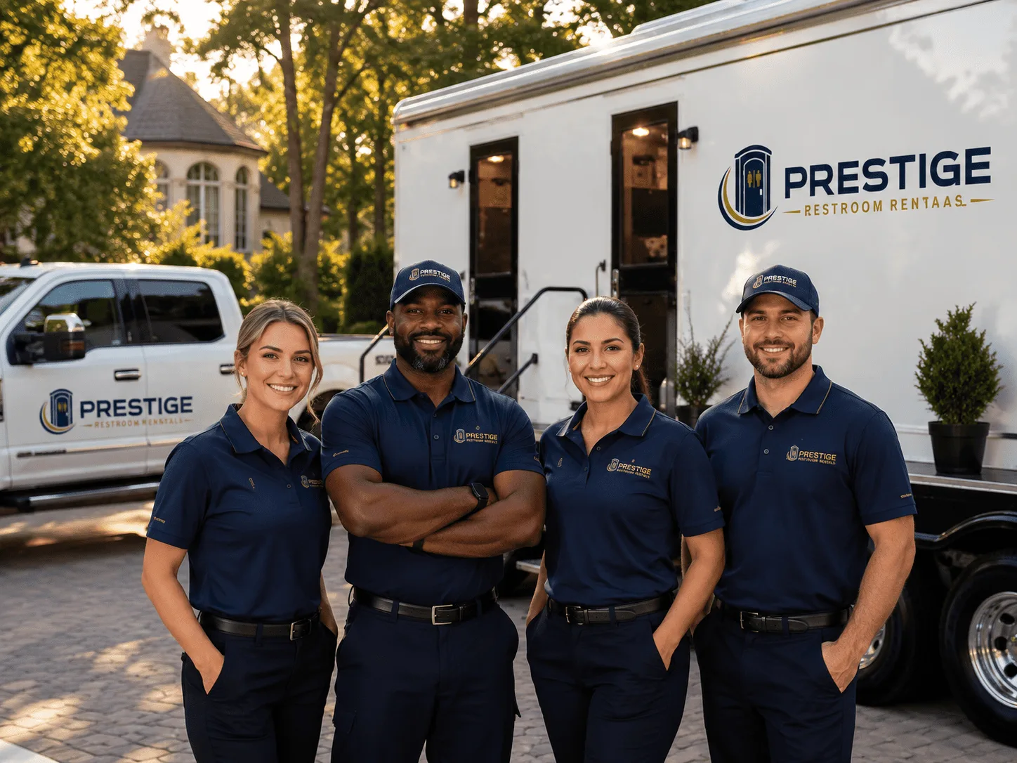 Trusted Luxury Portable Restrooms company in Starlight, PA